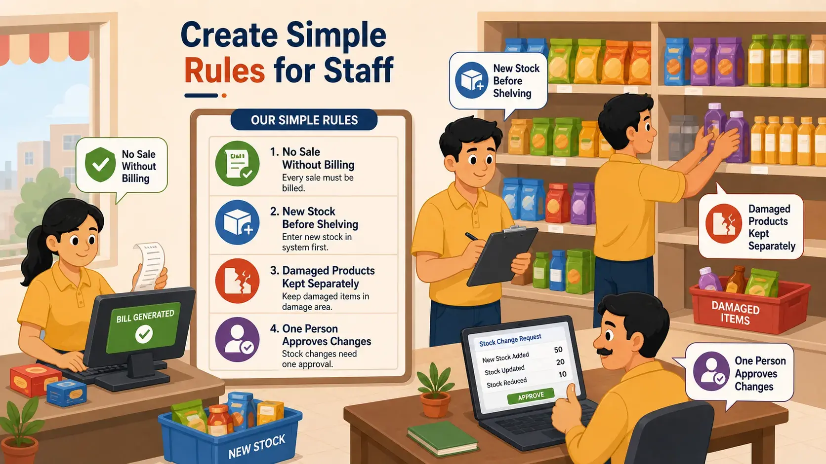 Create Simple Rules for Staff