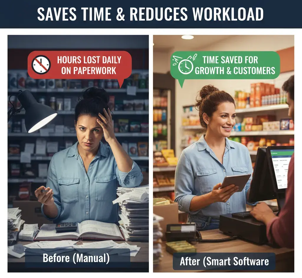 Saves Time and Reduces Workload